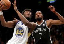 Wyniki NBA: 52 punkty Siakama i 45 oczek Giannisa, Nets upokorzyli Warriors, fatalna seria Celtics