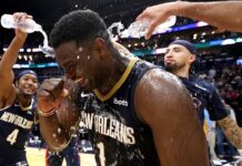 NBA: Zawodnik Wolves uderzył w Ziona. Czy to futbol czy koszykówka?