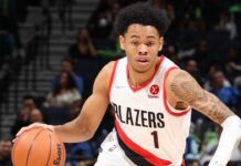 Wyniki NBA: 45 punktów Simonsa, bezradni Knicks i Clippers, popis duetu Curry-Wiggins