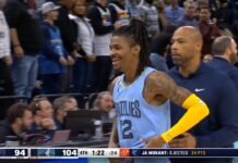 NBA: Morant dyskutował z sędzią i został wyrzucony. Teraz musi zapłacić! Przesada?