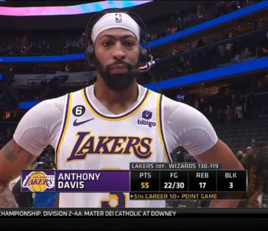 Wyniki NBA: 55 punktów Davisa, 38 Alvarado. Powrót Lillarda, dominacja Lakers, kontuzja Beala