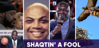 NBA: Upadek Jastrzębia, przewrotka i wpadka. Wyszło zabawne Shaqtin’ A Fool