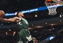 Statystyki NBA: Rekord Mitchella, świetni Klay i Giannis. 38-letni LeBron w formie i zaskakujący bohater Nets