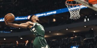 Statystyki NBA: Rekord Mitchella, świetni Klay i Giannis. 38-letni LeBron w formie i zaskakujący bohater Nets