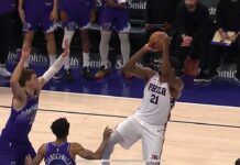 Wyniki NBA: Game-winner Embiida, 33 punkty Tatuma, Wolves lepsi od Cavs, dziewiąta wygrana z rzędu Grizzlies