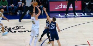 Wyniki NBA: 15 punktów Sochana. Game-winner Jokicia i 38 tys. punktów LeBrona