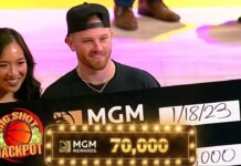 NBA: Jak on to zrobił?! Kibic Lakers trafił rzut za ponad 300 tysięcy złotych!