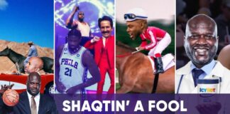 NBA: Straty, tańce, klapsy i Benny Hill w Shaqtin’ A Fool