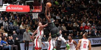 Wyniki NBA: 44 punkty Edwardsa, 38 Mobley’a. Trwa seria Celtics, urazy Porzingisa, Smarta i Williamsa