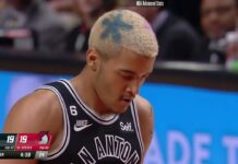 Wyniki NBA: Kolejny bardzo dobry mecz Sochana, przerwana seria Celtics, 42 punkty Greena