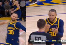 NBA: Frustracja Stepha Curry’ego wzięła górę. Nie po raz pierwszy wyleciał za to z boiska