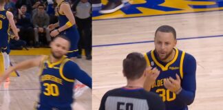 NBA: Frustracja Stepha Curry’ego wzięła górę. Nie po raz pierwszy wyleciał za to z boiska