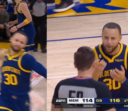 NBA: Frustracja Stepha Curry’ego wzięła górę. Nie po raz pierwszy wyleciał za to z boiska