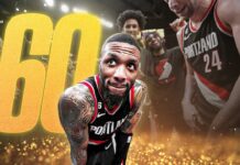 Statystyki NBA: Znakomity Lillard, dominator Embiid i rekord Sochana
