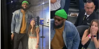 NBA: Ta reakcja młodej fanki na widok LeBrona stała się hitem internetu