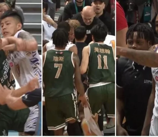 Potężna bijatyka na Tajwanie. Dwight Howard wyrzucony z parkietu (wideo)