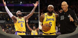 NBA: Przerwano mecz, zobacz ceremonię i punkty LeBrona, które przechodzą do historii