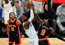 Wyniki NBA: Triple-double LeBrona Jamesa, LaMelo Balla i Nikoli Jokicia, Lakers wygrali w Madison Square Garden