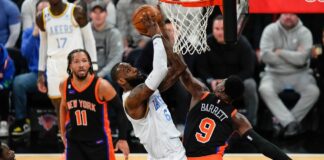 Wyniki NBA: Triple-double LeBrona Jamesa, LaMelo Balla i Nikoli Jokicia, Lakers wygrali w Madison Square Garden