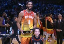 Mecz Gwiazd NBA: Rekordowe 55 punktów i MVP dla Tatuma. Kontuzjowany Giannis i LeBron. Takiego All Star Game jeszcze nie było!