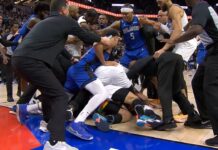 Wyniki NBA: Bójka w Minnesocie, Suns lepsi od Celtics, Embiid nie zwalnia