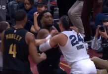 NBA: Bójka w meczu Cavs – Grizzlies. Mitchell i Brooks wyrzuceni z parkietu