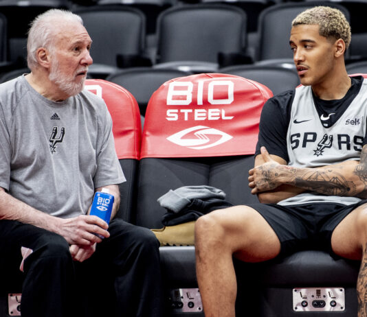 NBA: Jeremy Sochan pożegnał Gregga Popovicha