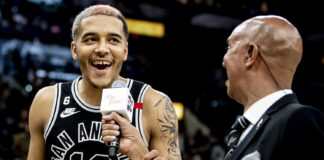 NBA: Jeremy Sochan w specjalnej roli podczas draftu. Kibice wybiorą mu nowy kolor włosów