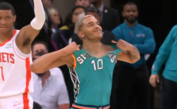 NBA: Sochan z frustracji aż rozdarł koszulkę. Gregg Popovich nie mógł ukryć podziwu