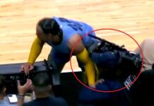 NBA: Fatalne zachowanie zawodnika Grizzlies. Ucierpiał operator kamery. Liga reaguje