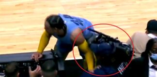 NBA: Fatalne zachowanie zawodnika Grizzlies. Ucierpiał operator kamery. Liga reaguje