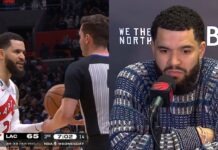 NBA: VanVleet wściekły na sędziów. Jednego z nich zaatakował personalnie