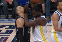 NBA: Pomiędzy Greenem a Brooksem znów zaiskrzyło. Ponownie starli się na parkiecie i poza nim