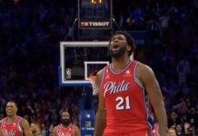 Wyniki NBA: Game-winner Embiida dokończył powrót Sixers, 19 punktów Sochana i wygrana Spurs, Lakers o krok od play-offów