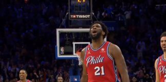 Wyniki NBA: Game-winner Embiida dokończył powrót Sixers, 19 punktów Sochana i wygrana Spurs, Lakers o krok od play-offów