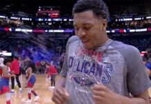 Wyniki NBA: 41 punktów i 9 trójek Murphy’ego, Knicks lepsi od Lakers. Triple-double Jokicia na otarcie łez, Spurs bez Sochana