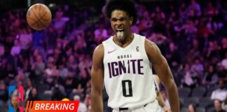 NBA: Koniec sezonu dla Scoota Hendersona. Ta decyzja zaszkodzi mu przed draftem?
