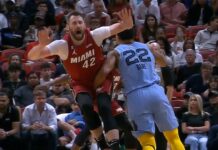 NBA: Za ten cios poniżej pasa gracz Grizzlies wyleciał z boiska