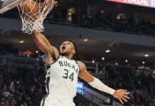 Statystyki NBA: Giannis maszyna, Curry nie odpuszcza i niespodziewany bohater Lakers