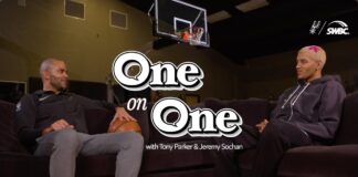 NBA: Tony Parker spotkał się z Jeremim Sochanem. Dzielił się wspomnieniami i dał kilka wskazówek
