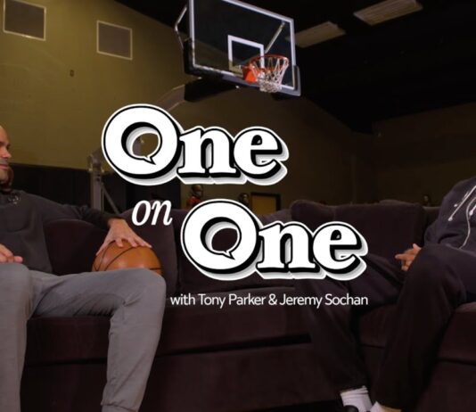 NBA: Tony Parker spotkał się z Jeremim Sochanem. Dzielił się wspomnieniami i dał kilka wskazówek