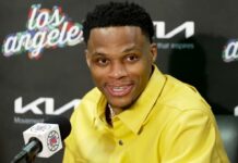 NBA: Westbrook skonfrontował się z kibicem Suns (wideo)