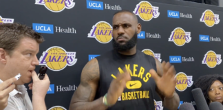 NBA: LeBron usłyszał pytanie i skończył rozmowę z dziennikarzami