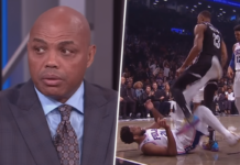 NBA: Harden i Claxton wylecieli z boiska. Embiid kopnął rywala w krocze! Co tam się działo!?