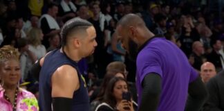 NBA: Po tym faulu na LeBronie Brooks wyleciał z boiska!