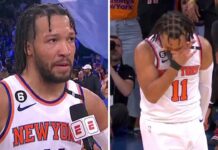 Wyniki NBA: Knicks i Celtics o krok od awansu. Warriors wyrównują! Dogrywka w meczu Wolves – Nuggets