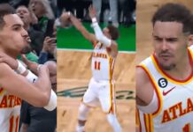 Wyniki NBA: Niezwykły game-winner Younga! 47 punktów Bookera. Nuggets i Suns grają dalej