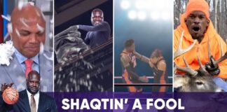 NBA: Babole, plaskacze na twarz i coś spada z nieba. Nowe Shaqtin’ A Fool z okazji play-offów