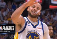 Wyniki NBA: 50 punktów Curry’ego i awans Warriors. Utykający, ale szczęśliwy Butler