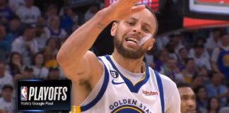 Wyniki NBA: 50 punktów Curry’ego i awans Warriors. Utykający, ale szczęśliwy Butler